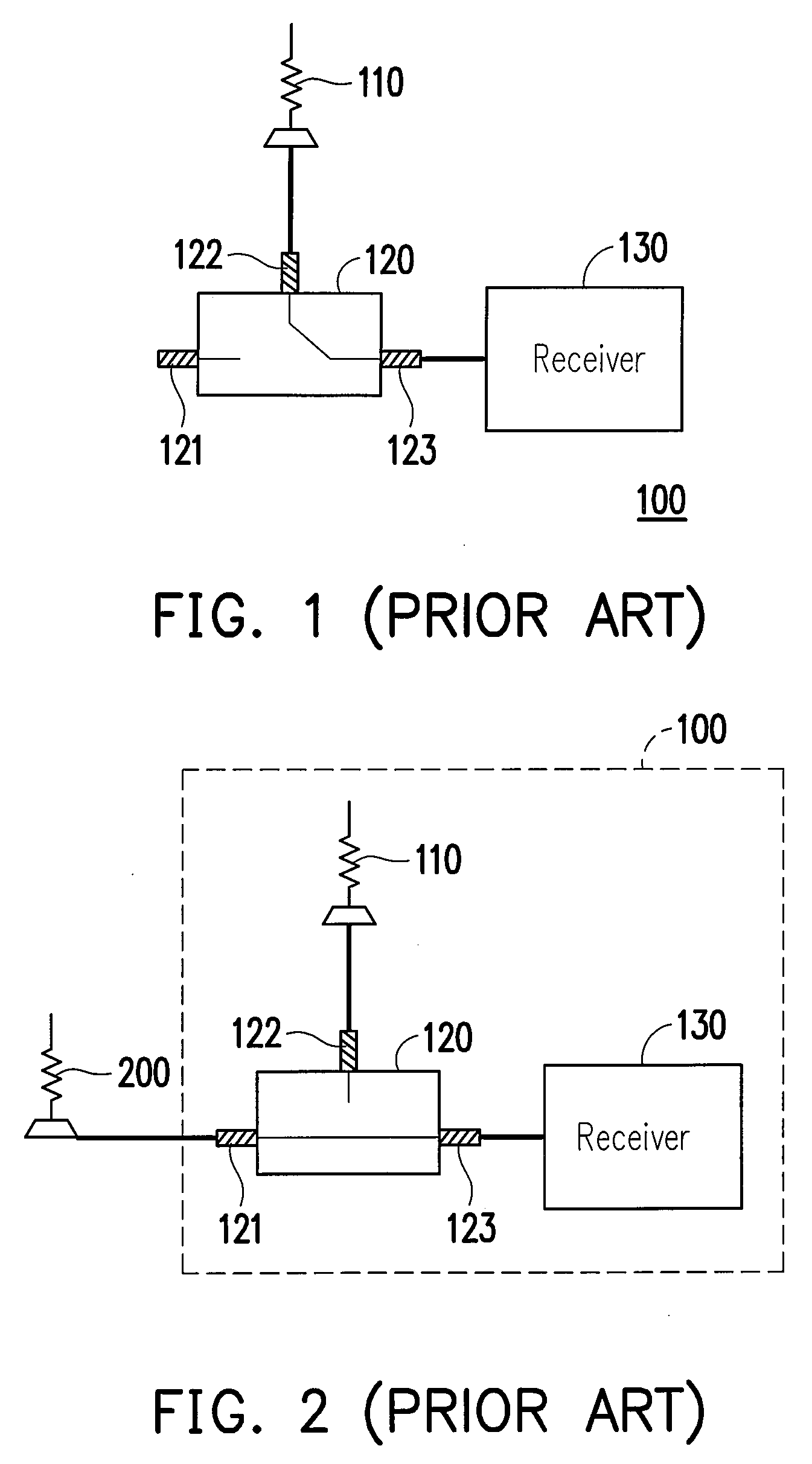 Receiving apparatus with enhanced isolation