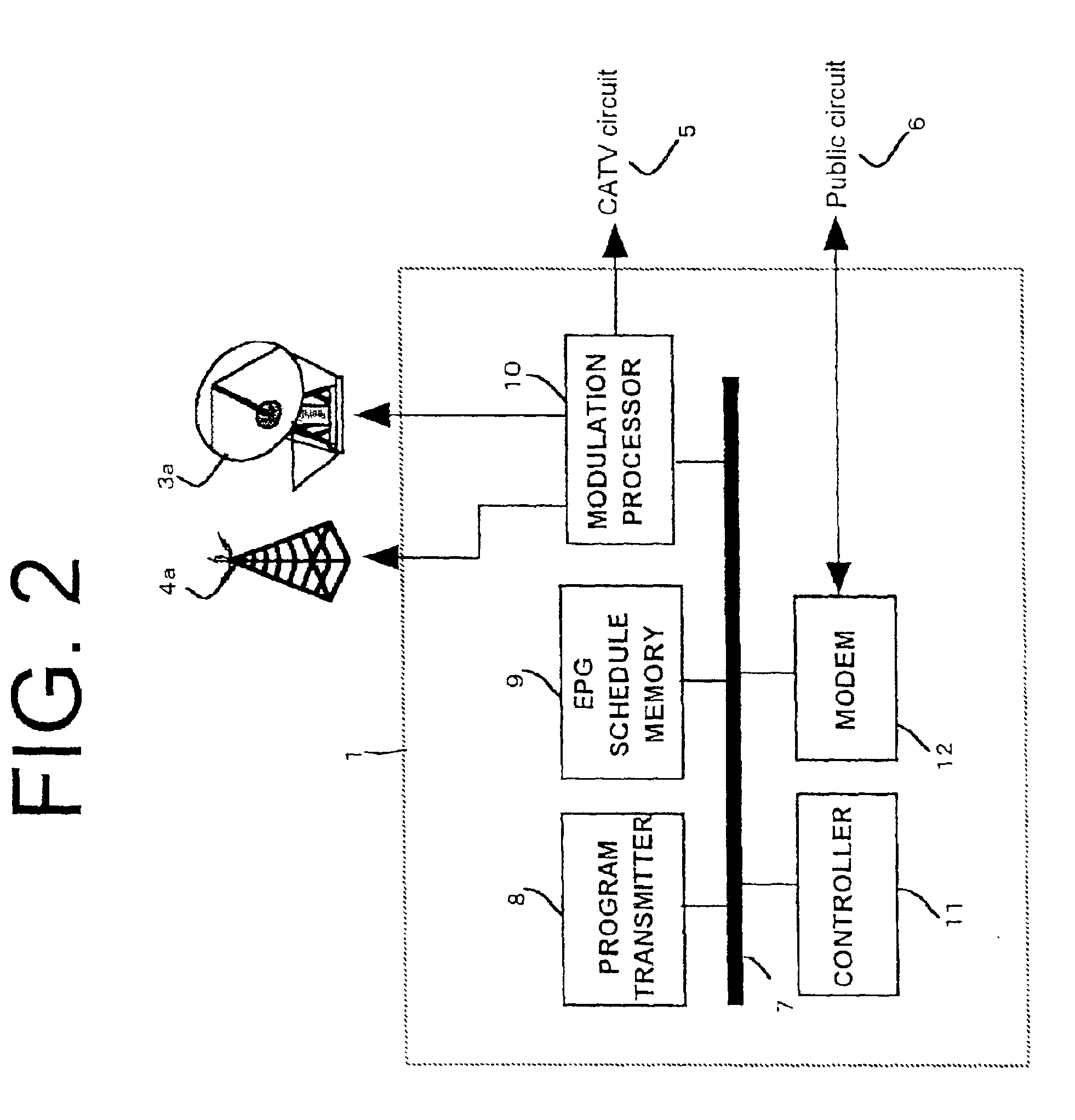 Apparatus for and method of recording program information