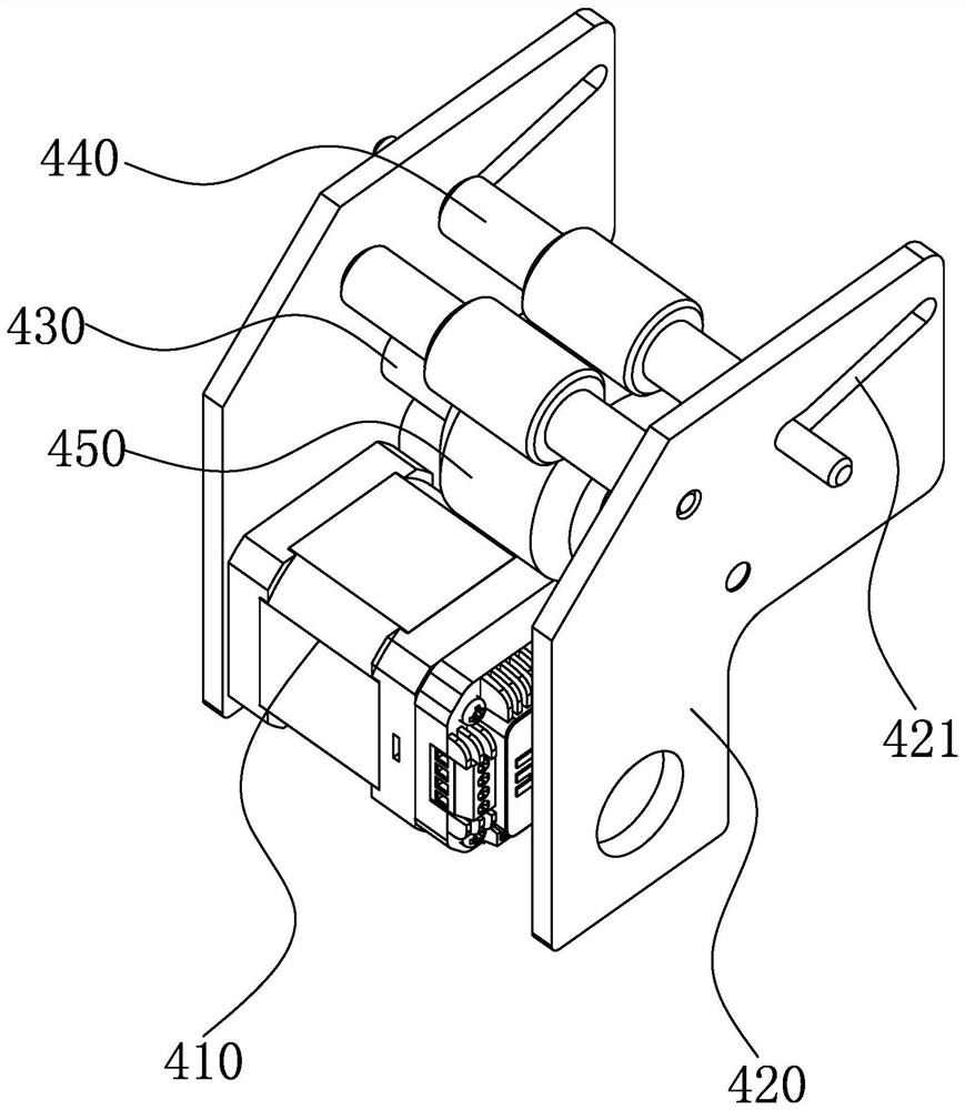 Printing mechanism for sample container