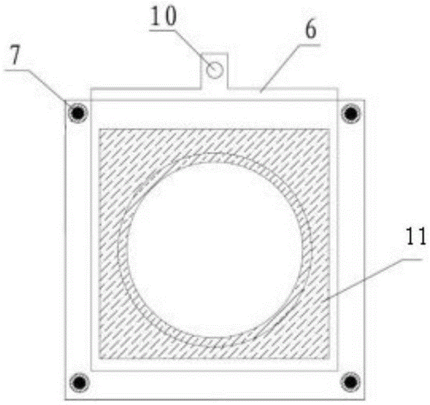 Electrochemical accelerated concrete hydration product corrosion measurement device