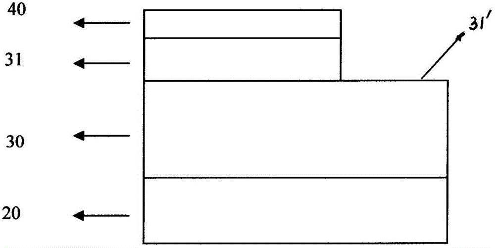 Light emitting diode by taking graphene film as current carrier injection layer