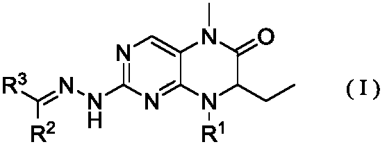 Dihydropteridine ketone type BRD4 (Bromodomain-Containing Protein 4) protein inhibitor as well as preparation method and application thereof