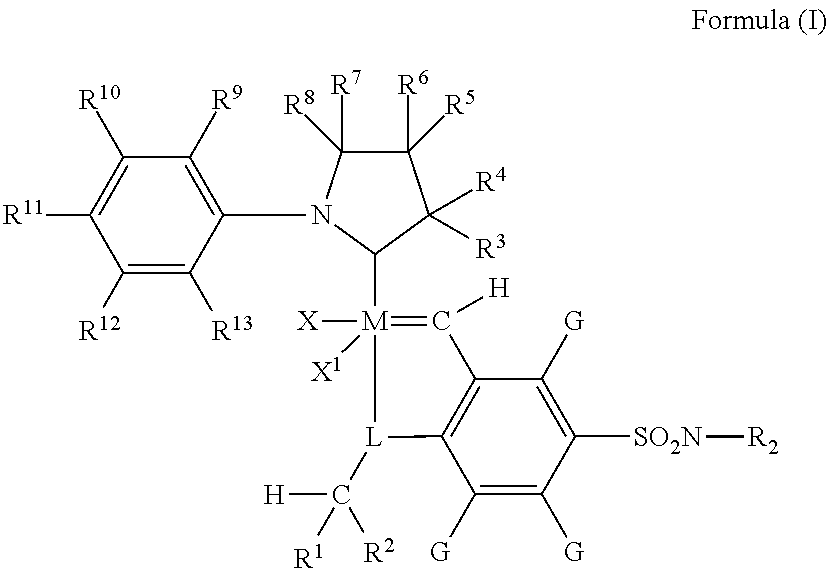 Metathesis catalyst and process for use thereof