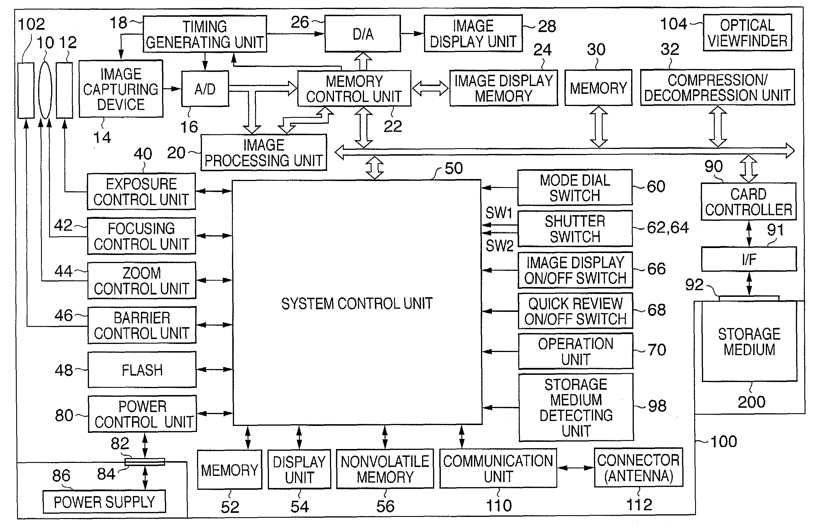 Image capturing apparatus and control method therefor