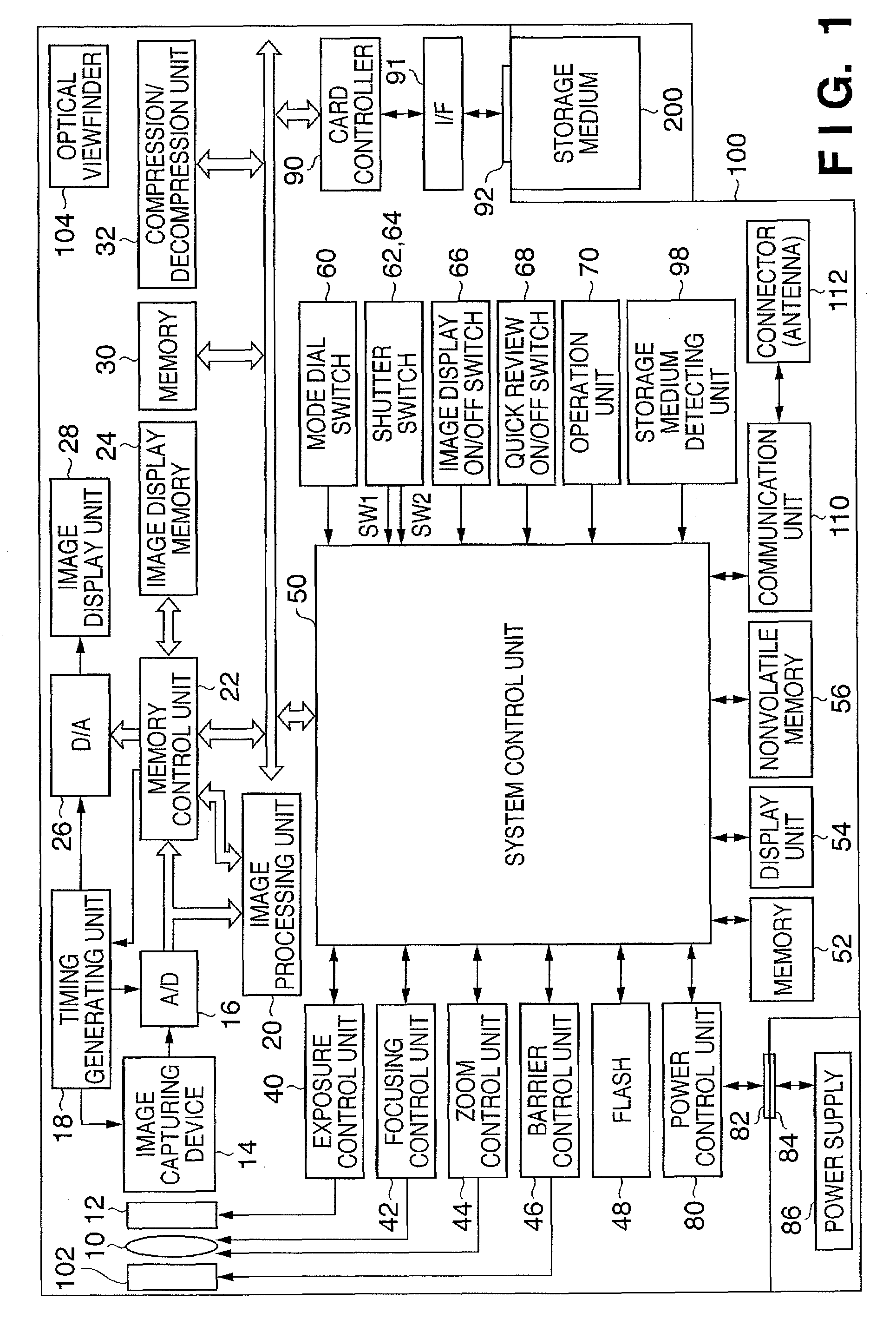 Image capturing apparatus and control method therefor