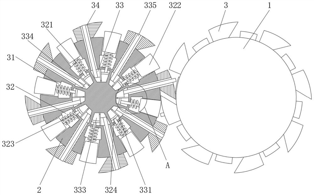 High-efficiency scrap metal crushing roller