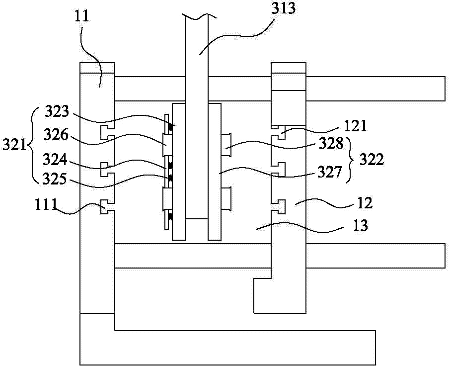 Automatic die filling fixture for IMD sheet material