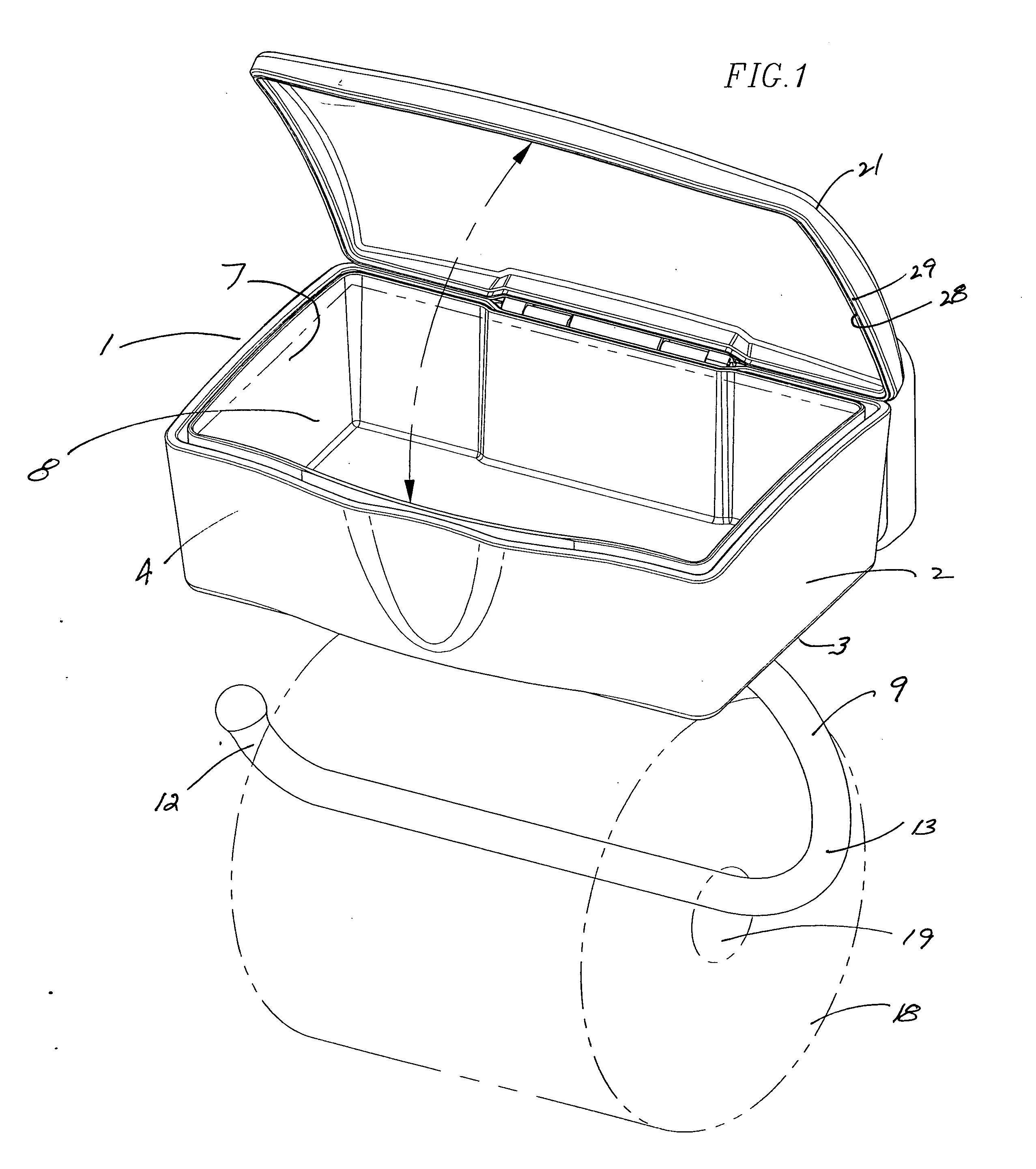 Combination sanitary wipe and toilet tissue holder