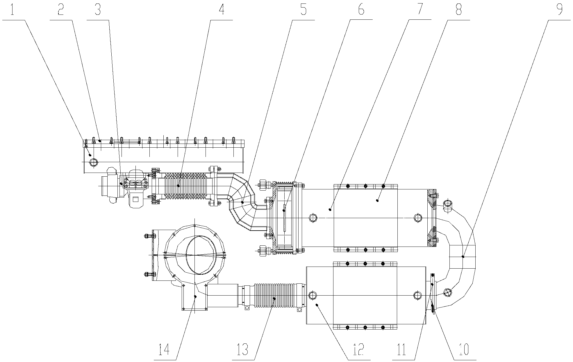 High-power explosion-proof diesel engine