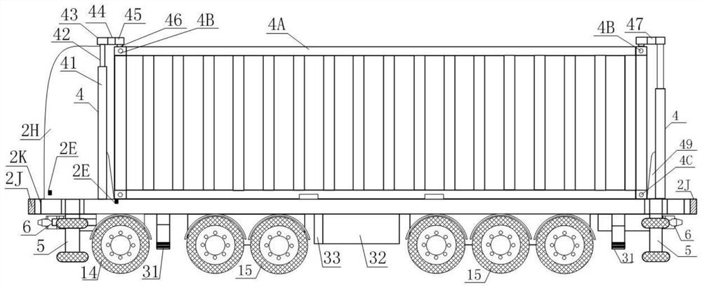 Unmanned multimodal transport vehicle and transport system