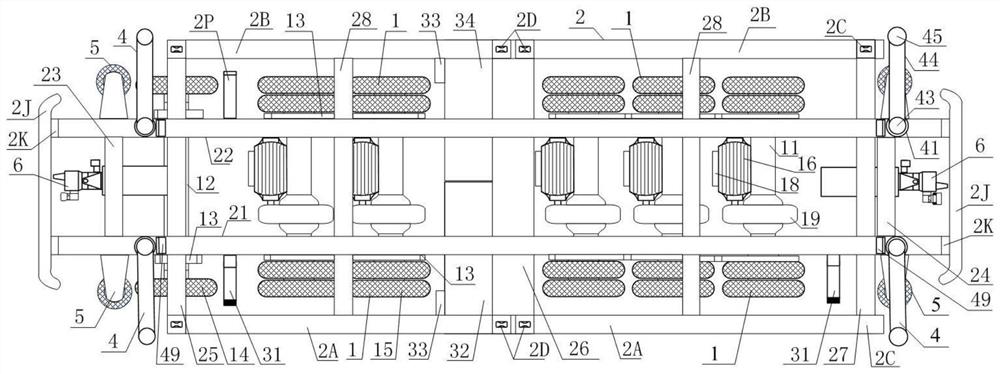 Unmanned multimodal transport vehicle and transport system