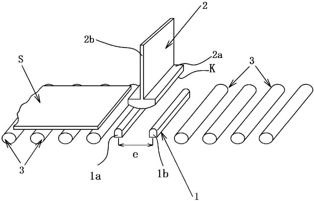 Die for bending-press forming