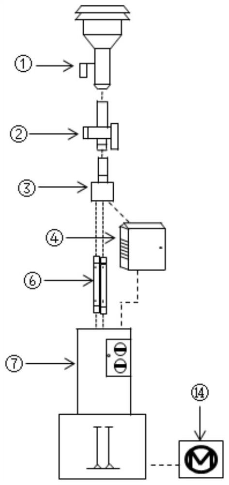 Portable oscillation balance method particle standard monitor and monitoring method thereof