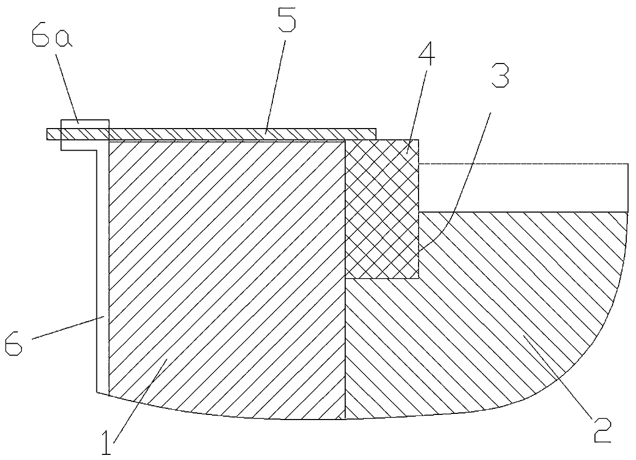 Graphite isolation device for float glass forming process