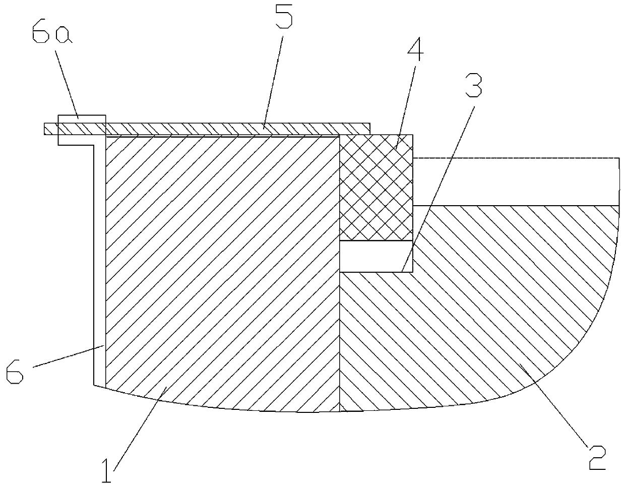 Graphite isolation device for float glass forming process