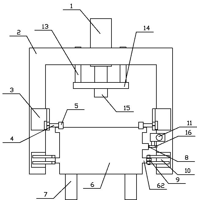 Long-strip-shaped steel plate straightening machine