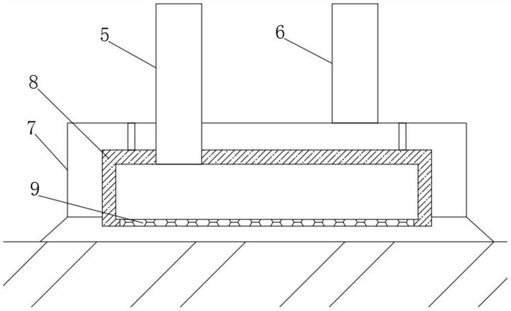 Novel hot air type heating equipment based on old asphalt road surface heat regeneration