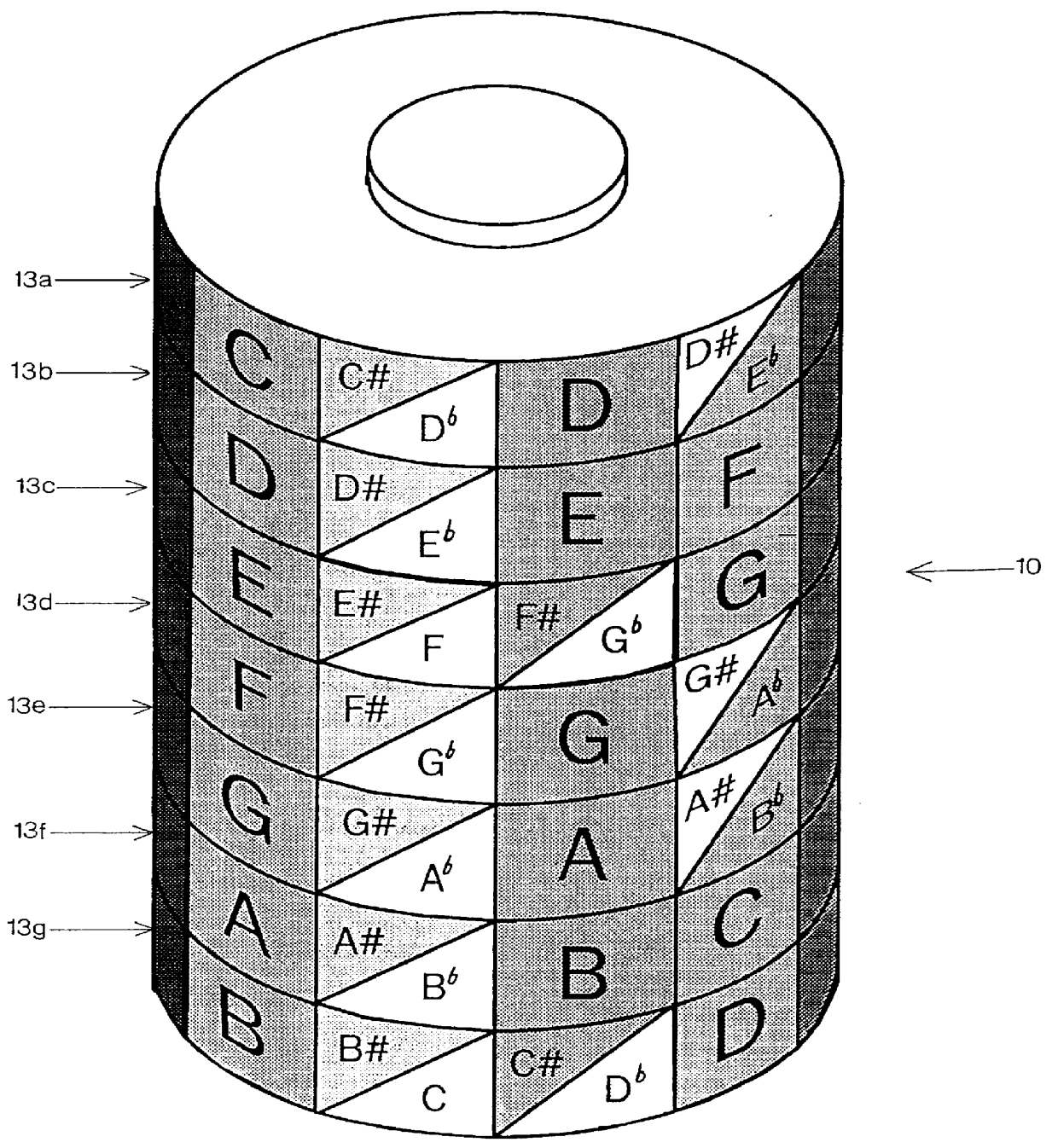 Music teaching aid