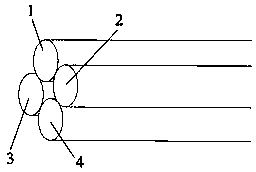 Method for additive manufacturing of high-entropy alloy part through metal wires