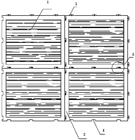 Recyclable sound insulation unit convenient to disassemble