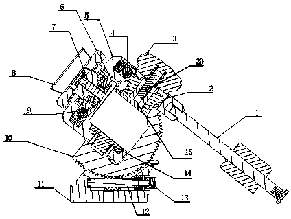 Stable and light equatorial telescope