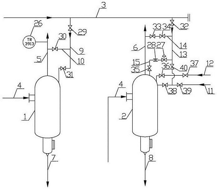 Device for reducing evaporated condensate and stabilizing urea production and treatment method