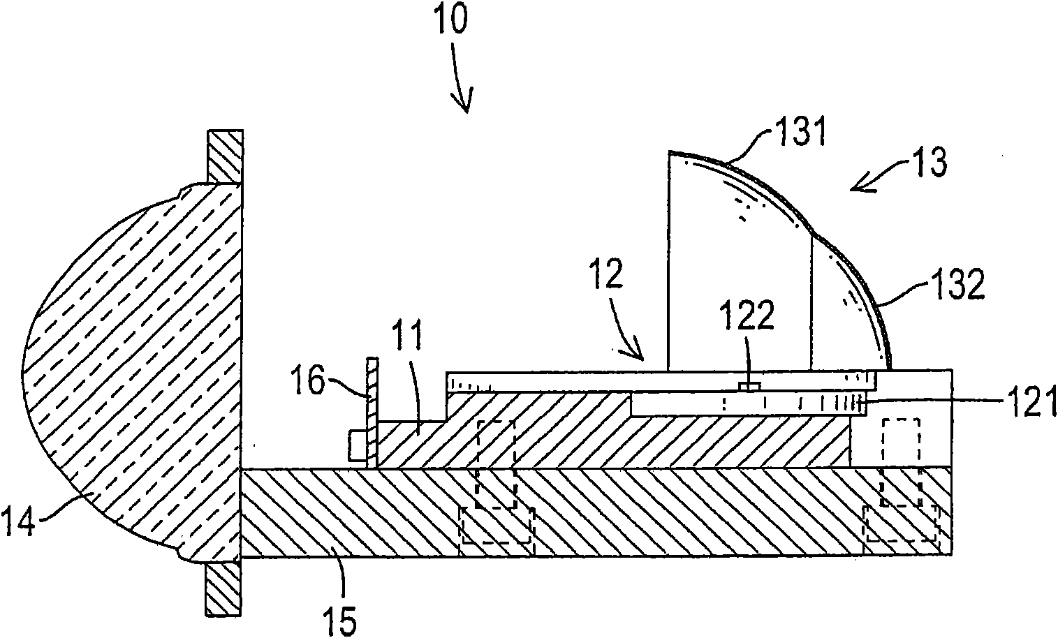 LED light emitting device and vehicle lamp