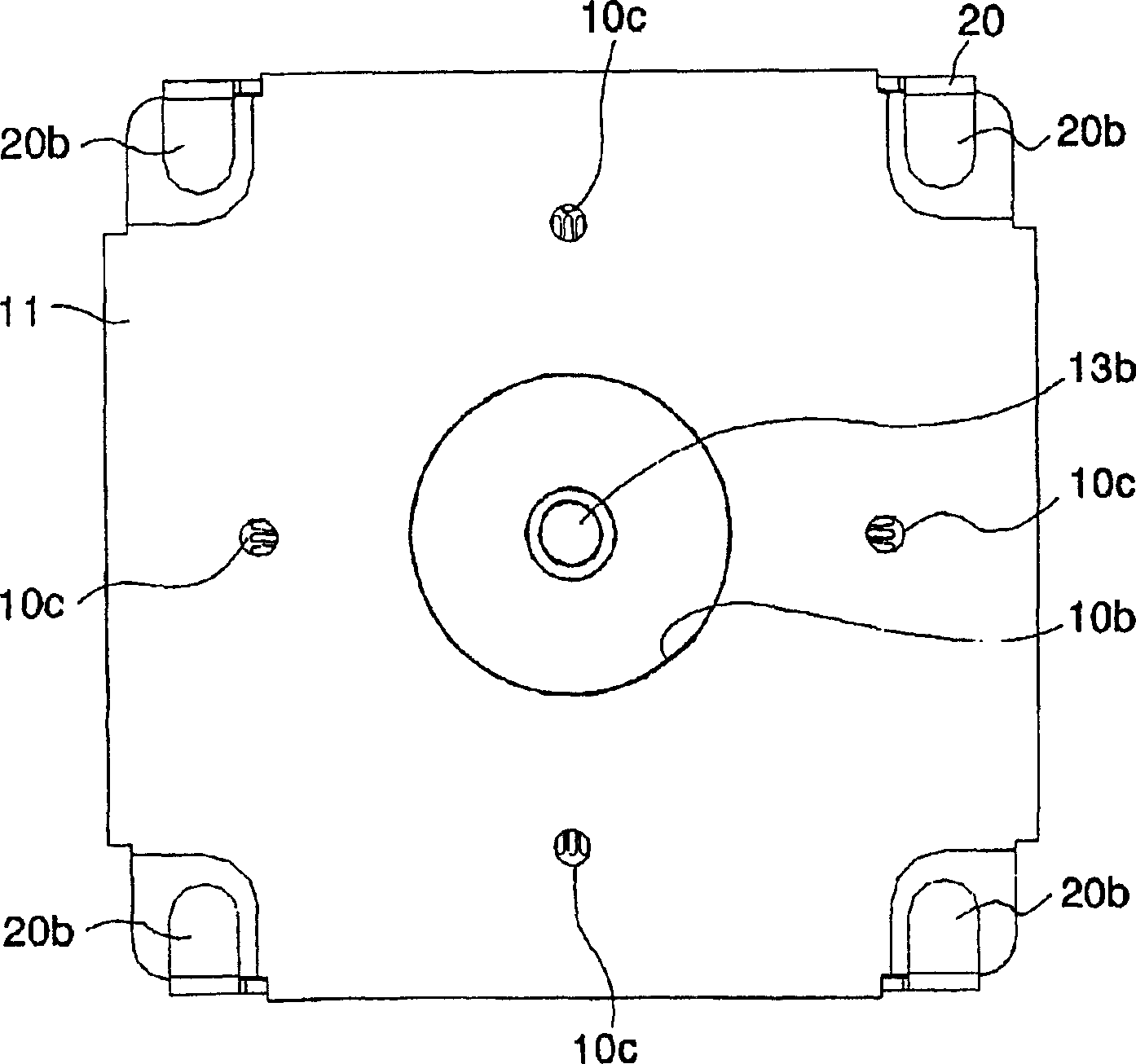 Multiway input device and assembling method therefor