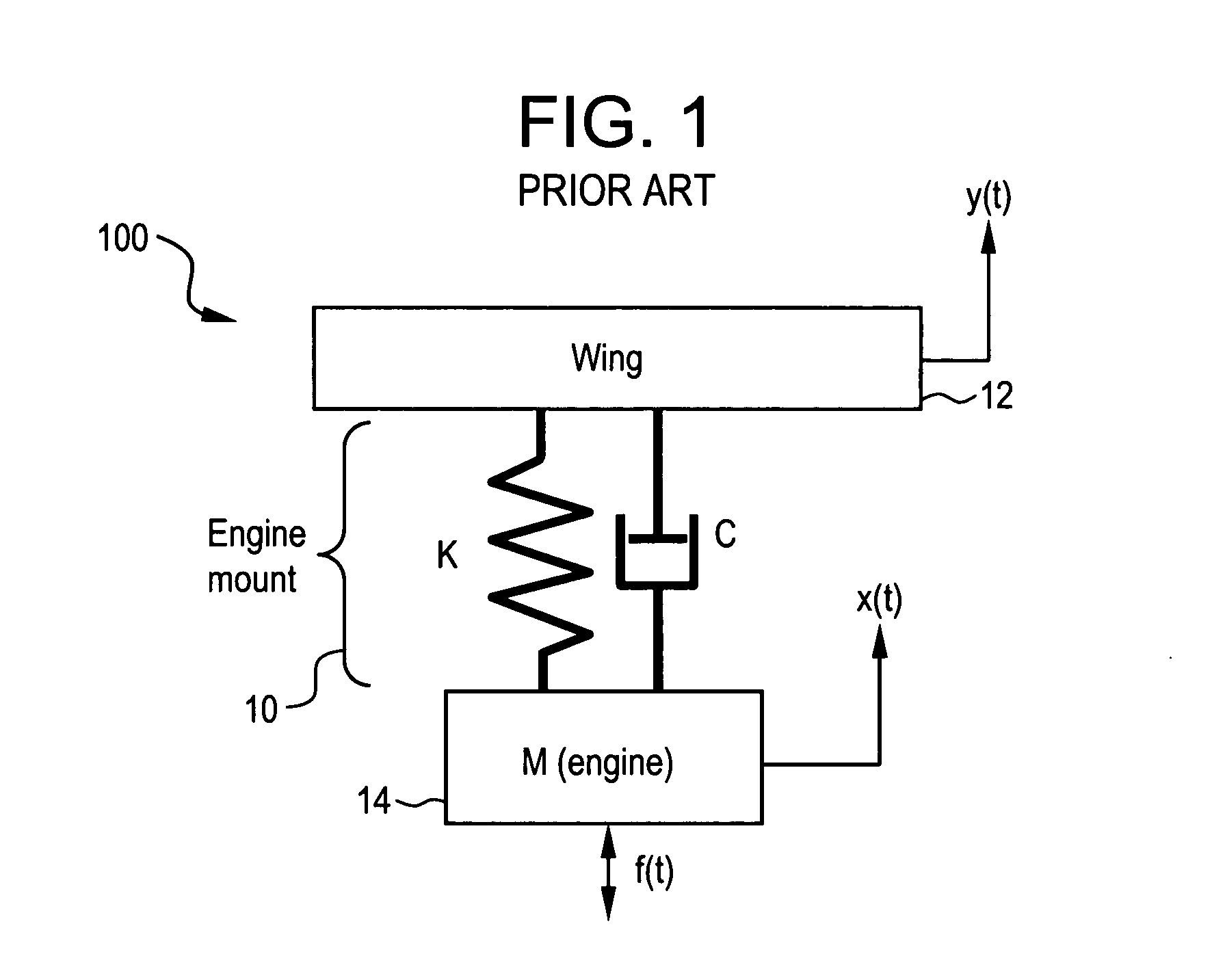 Active cancellation and vibration isolation with feedback and feedfoward control for an aircraft engine mount