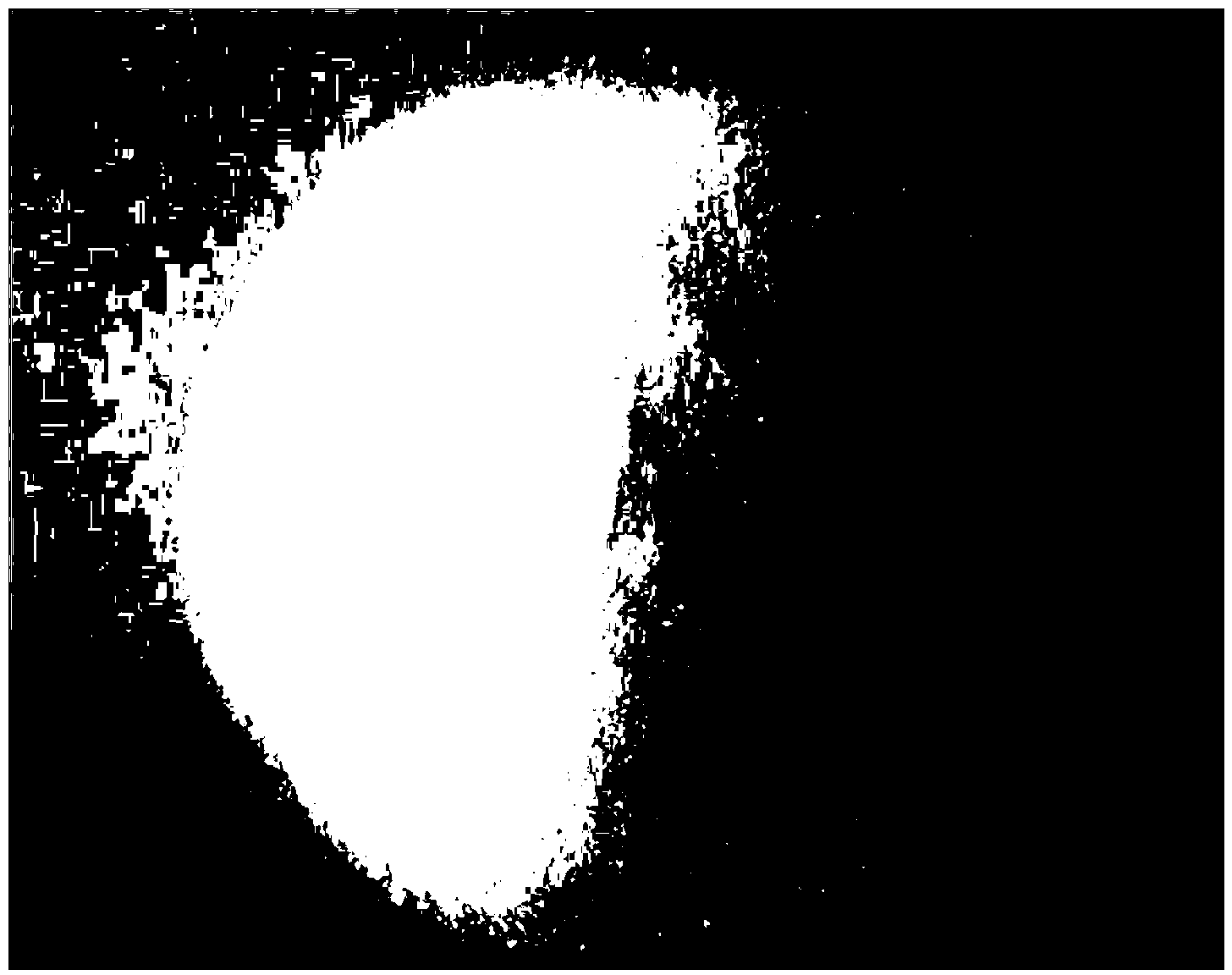 Method for absorbing paint mist by utilizing nanometer calcium carbonate