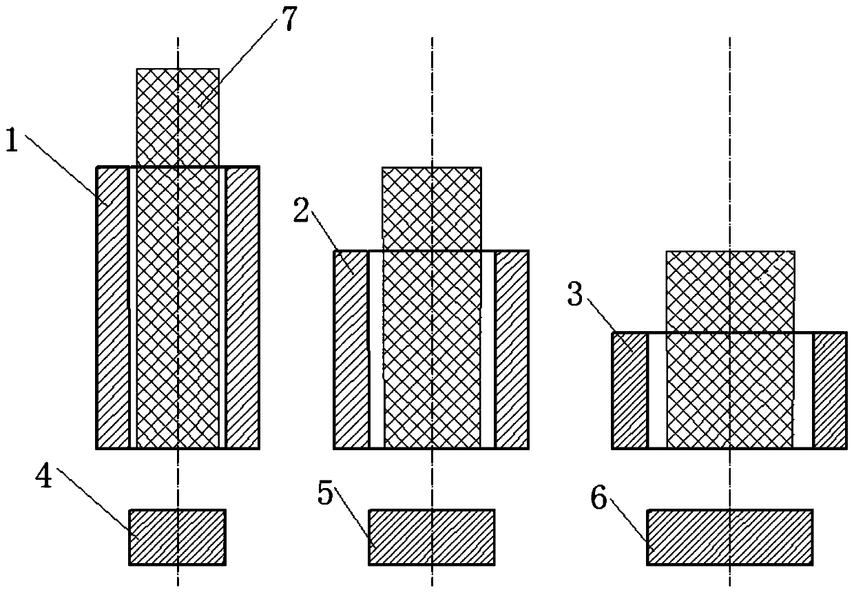 Forging method of alloy cast ingots