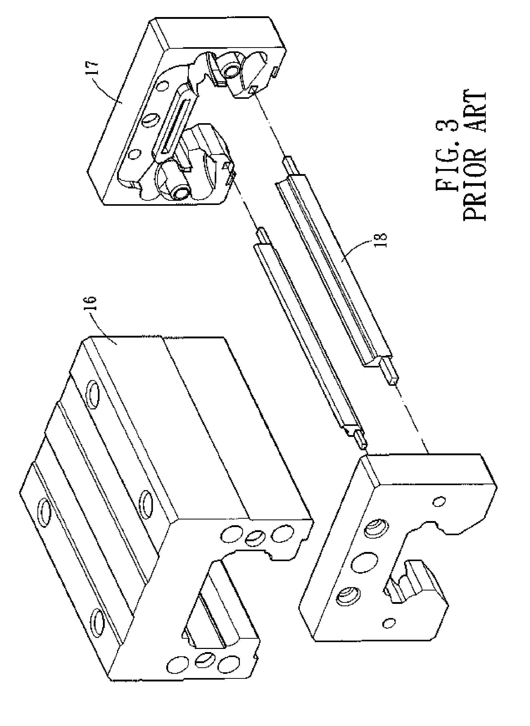 Steel Wire Retainer For A Sliding Block