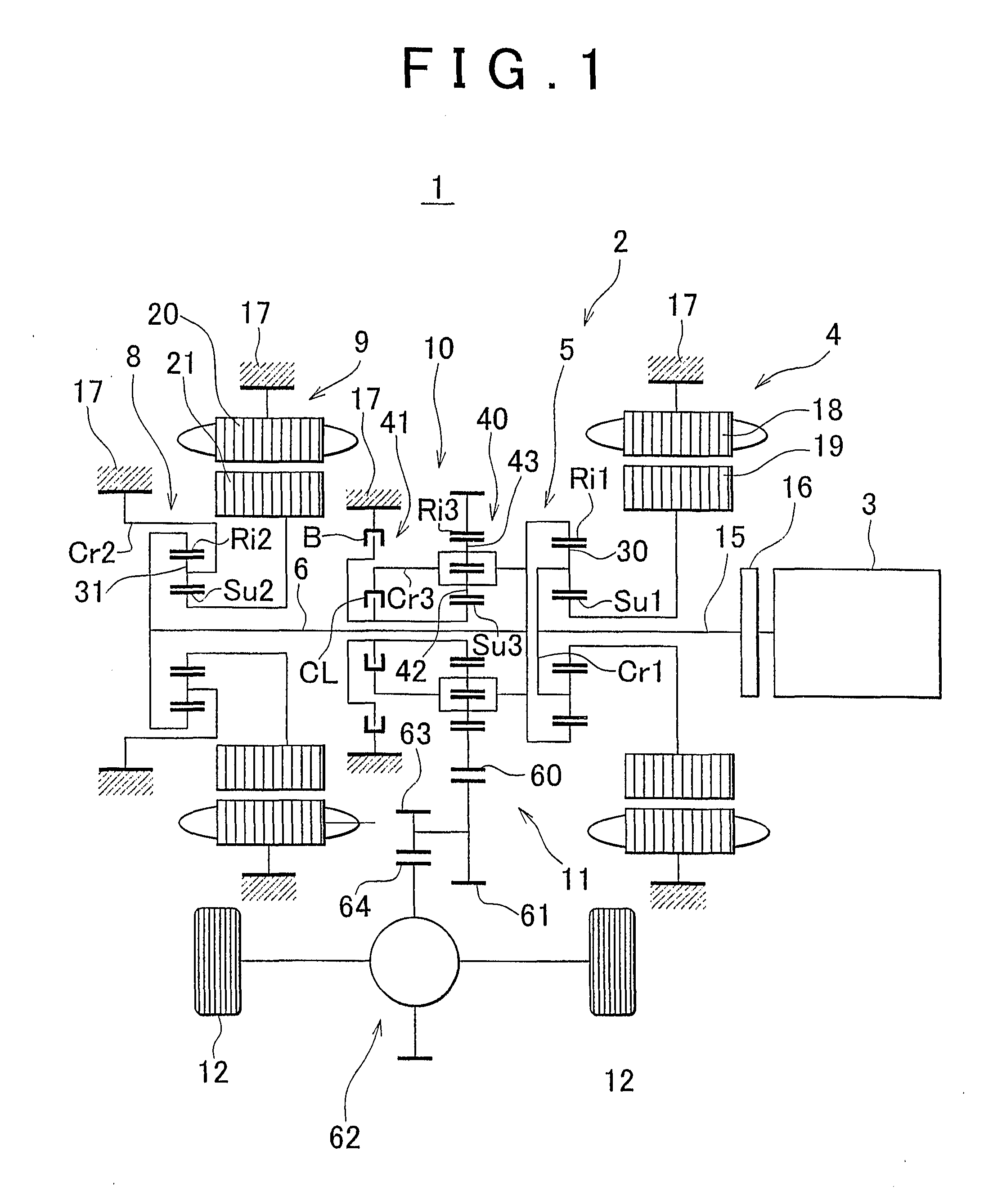 Vehicular drive apparatus