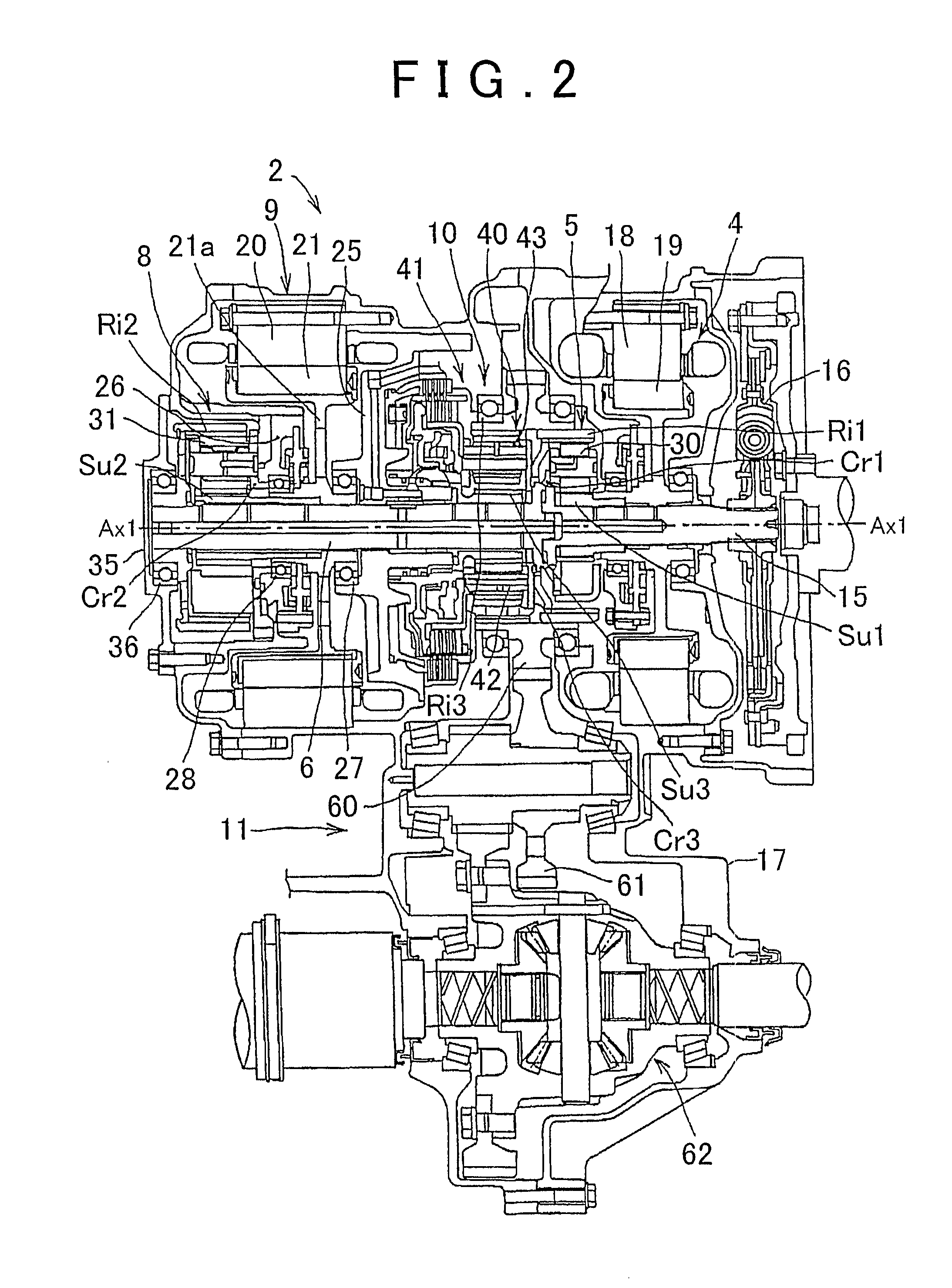 Vehicular drive apparatus