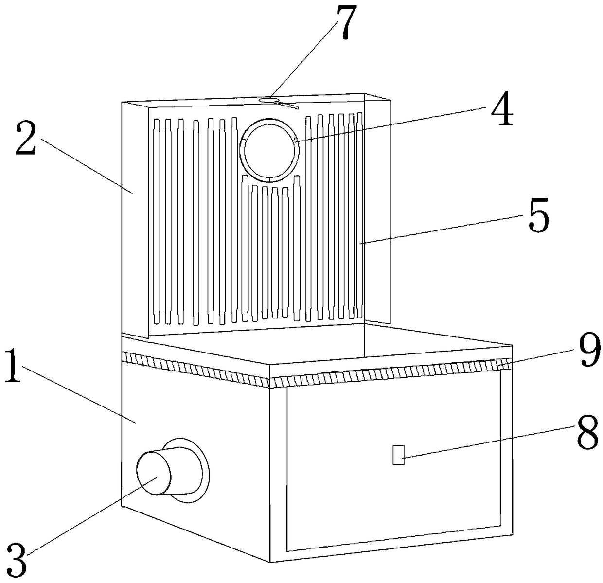 Specialized lithium battery charging explosion-proof box