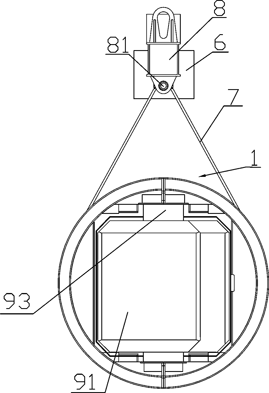 Hoisting and flipping tooling for high-pressure heater piping system