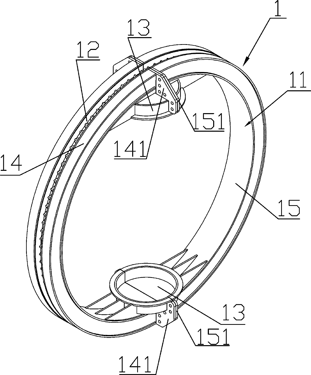 Hoisting and flipping tooling for high-pressure heater piping system