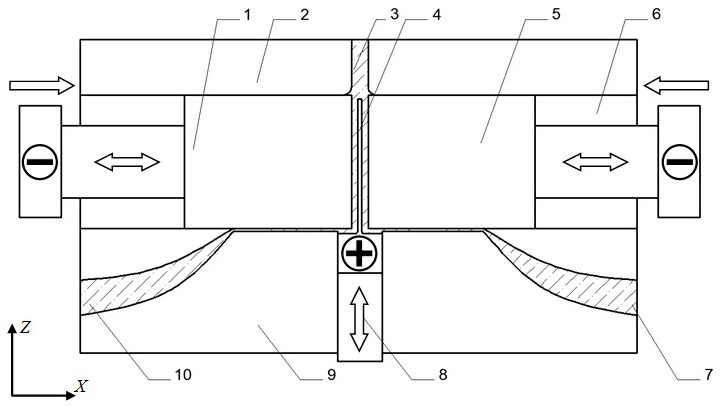 Cathode and workpiece cooperative pulse dynamic precise electrolytic machining method