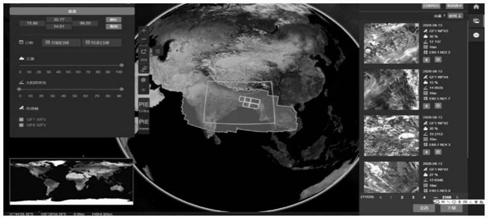 Unconscious intelligent retrieval method based on remote sensing space big data