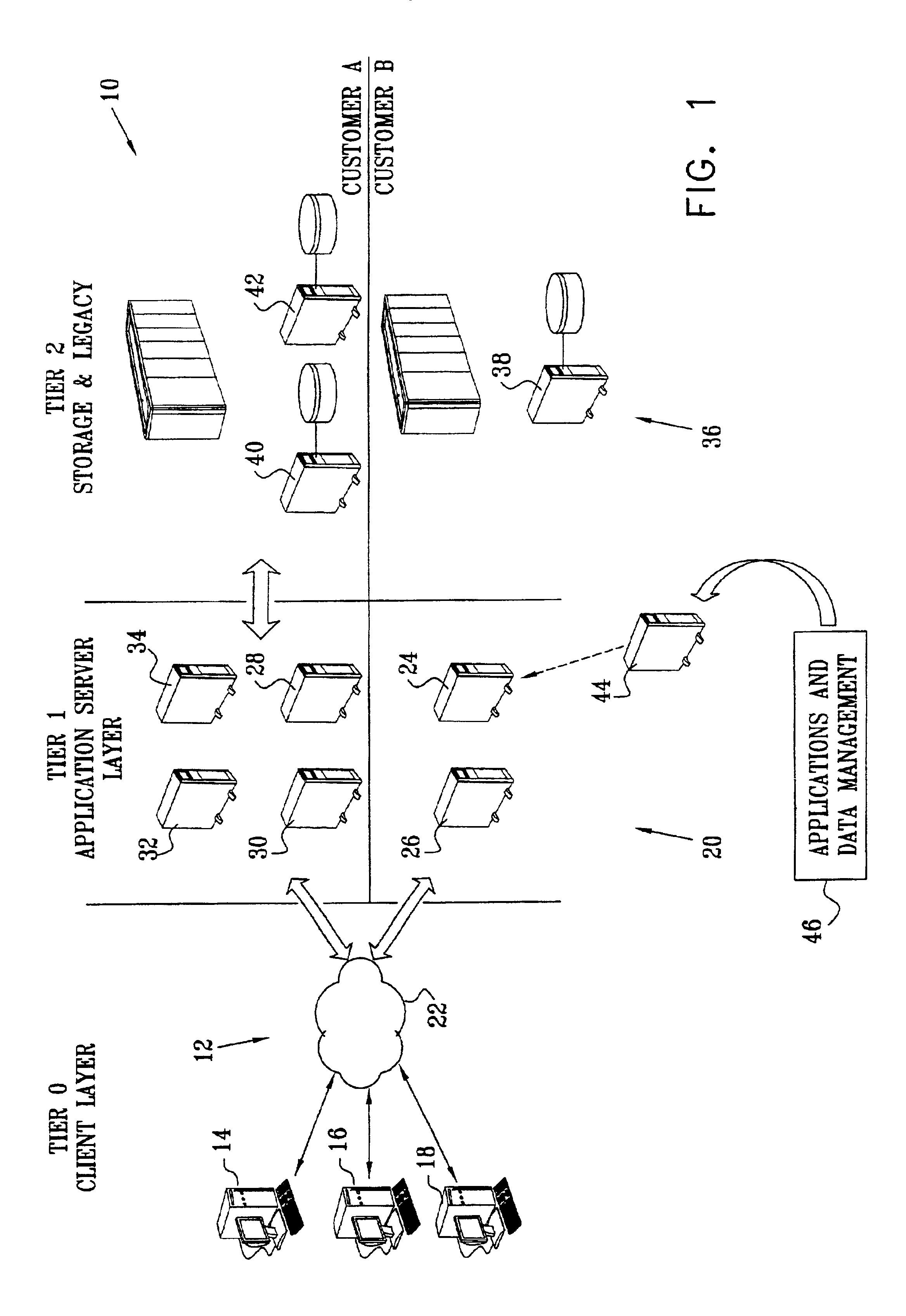 Efficient application deployment on dynamic clusters