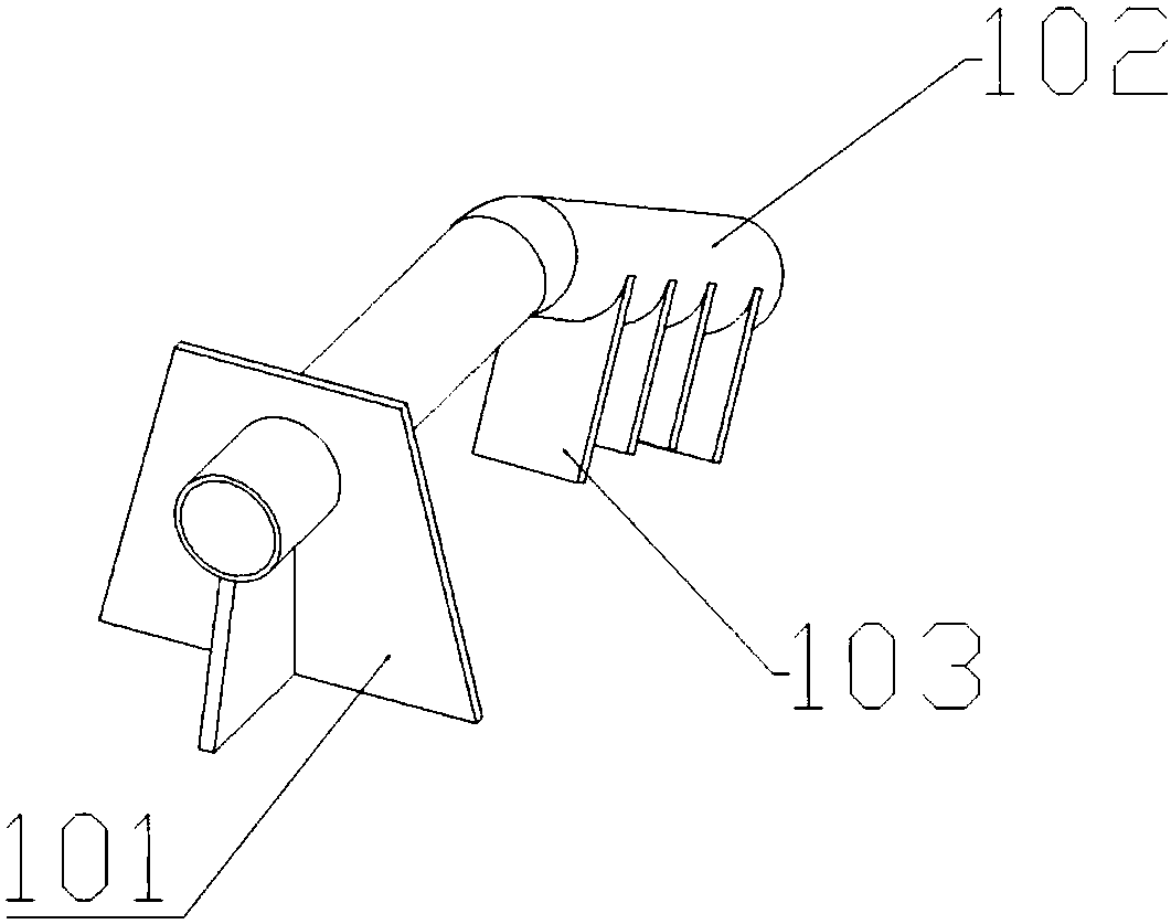 Cohesive soil cleaning device for cutter