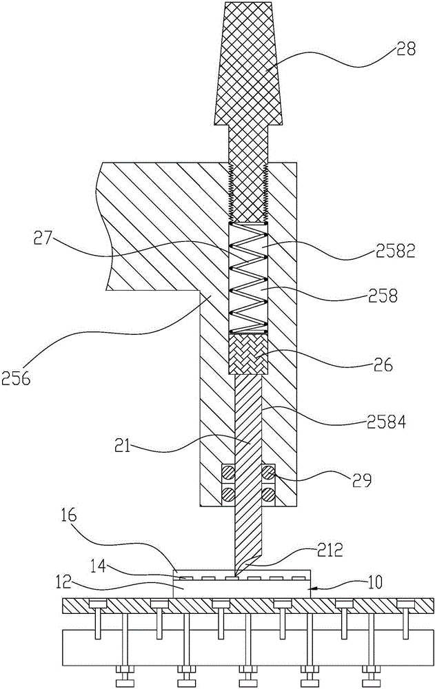 Knife assembly for cutting touch screen protective film