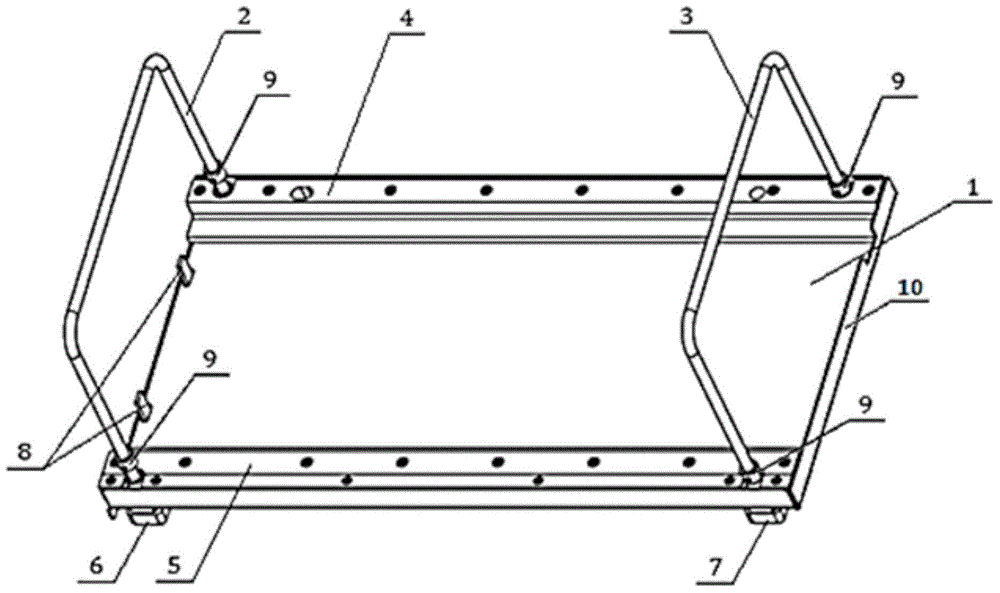 Test tube rack storage and transportation device