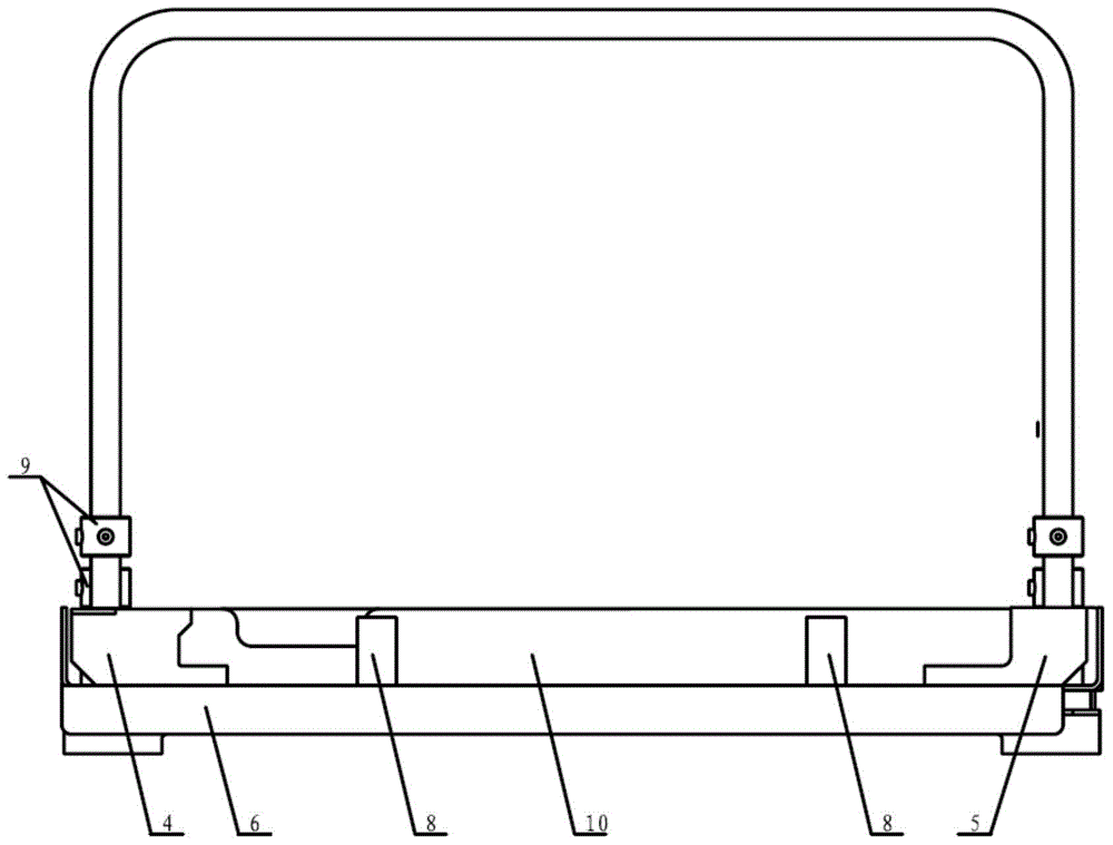 Test tube rack storage and transportation device