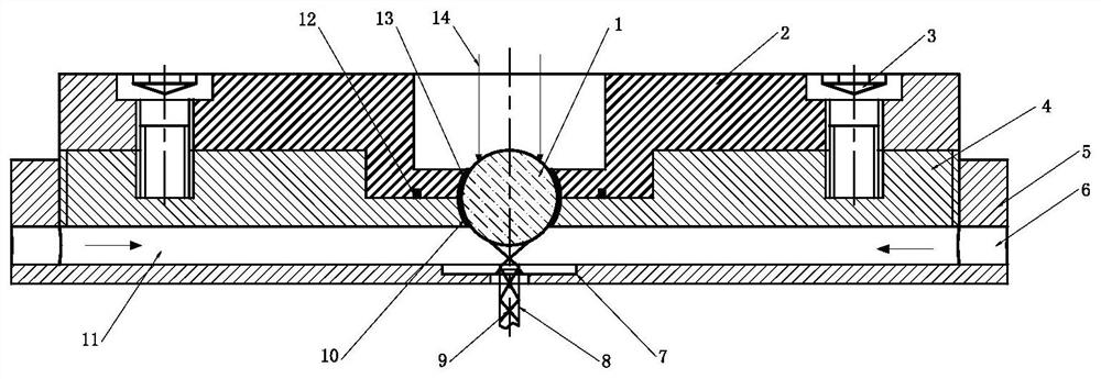 Water-jet guided laser device based on positioning coupling