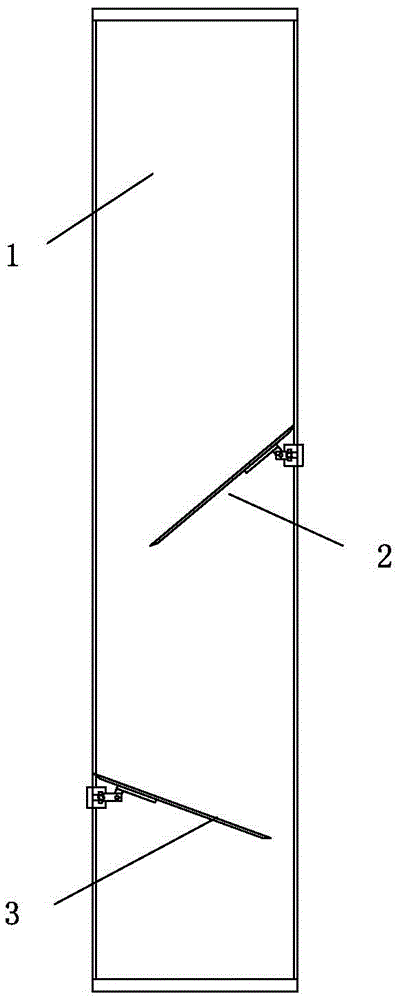 Automatic pouring gate separation device