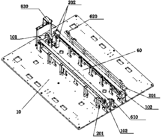 A soft package lithium battery automatic testing mechanism and equipment