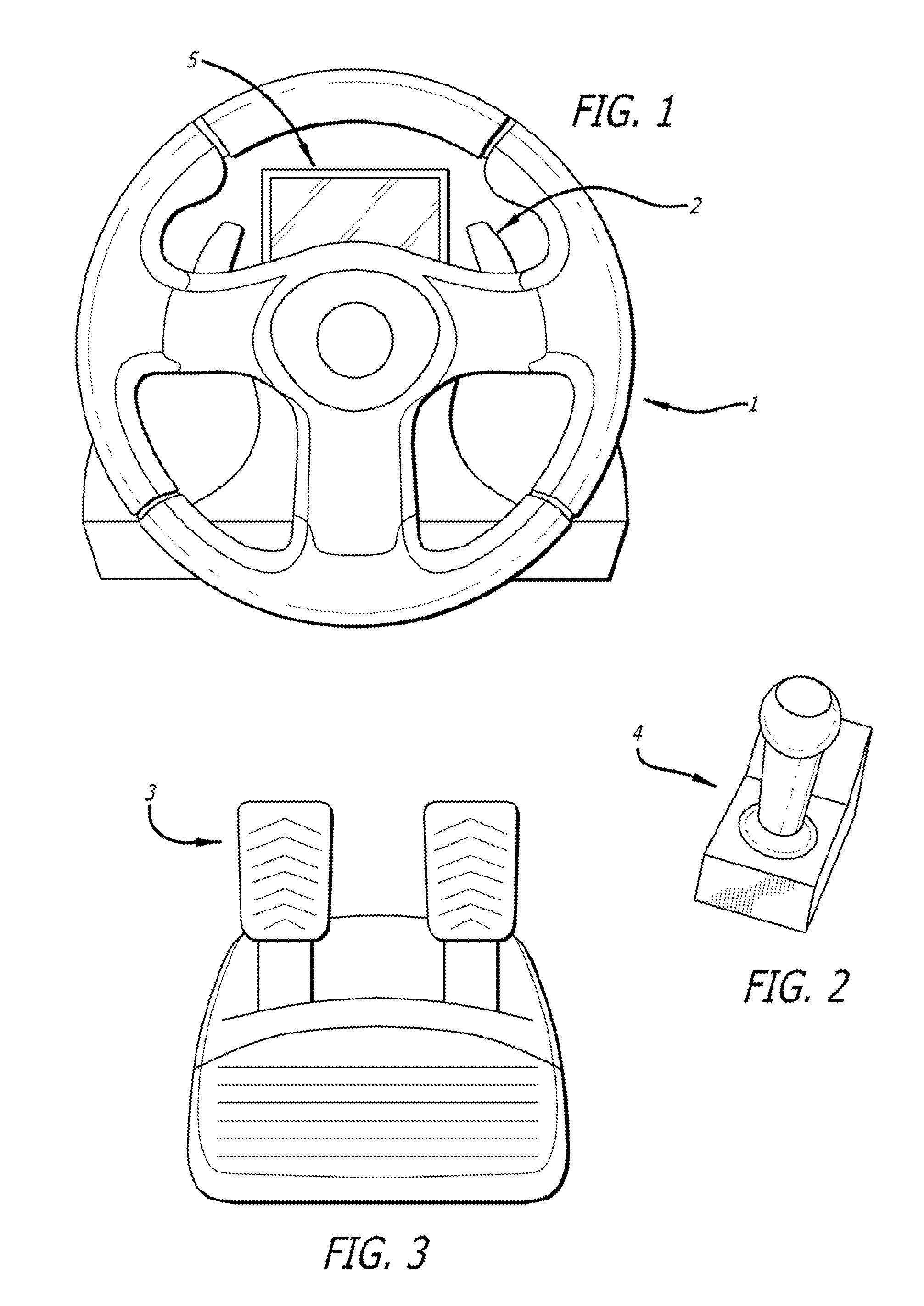 Simulation transmitter for remote operated vehicles