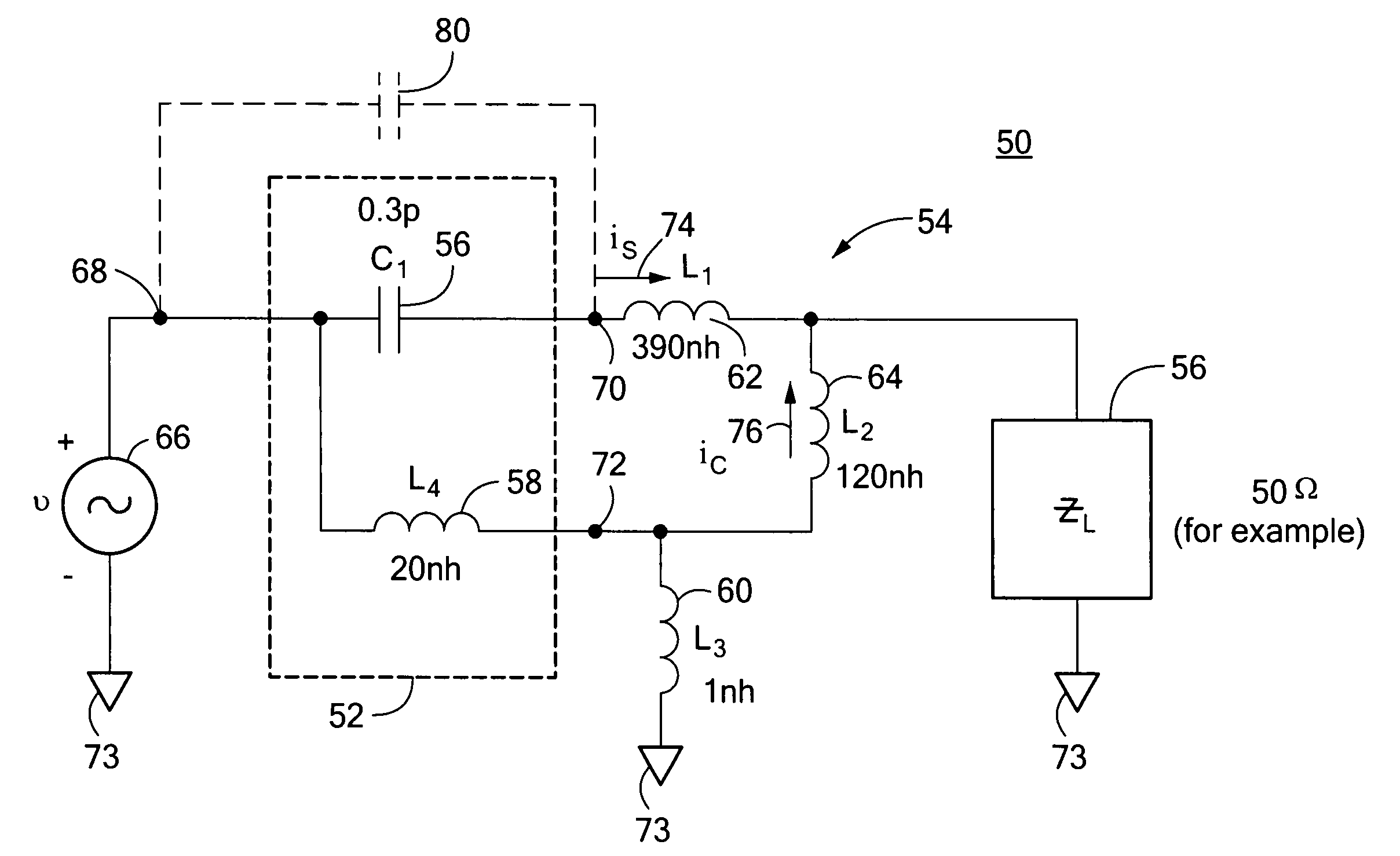 Notched saw image frequency rejection filter system