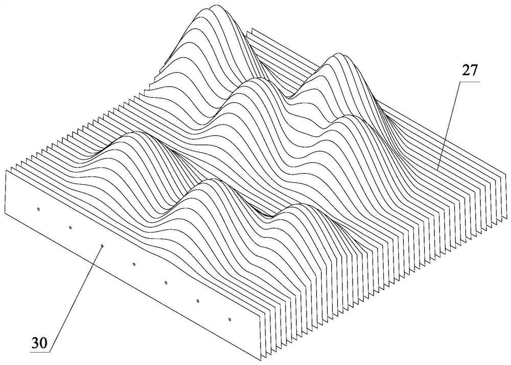 Preparation method of building terrain model and hot melt cutting device used therefor